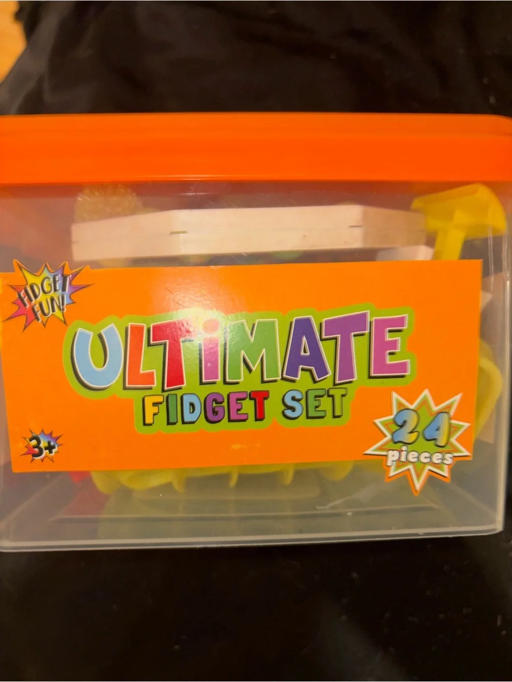 Ultimate Fidget Set - Orange Multicolor Sensory Toy Kit